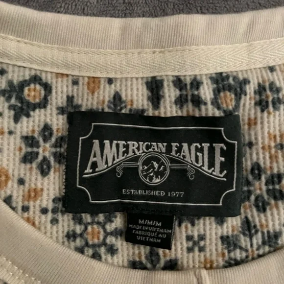 American Eagle waffle onesie (M) - Picture 3 of 5